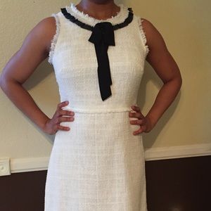 Cece white tweed dress!